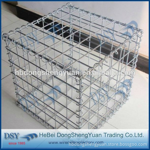 low carbon steel Galvanized after welded gabion basket